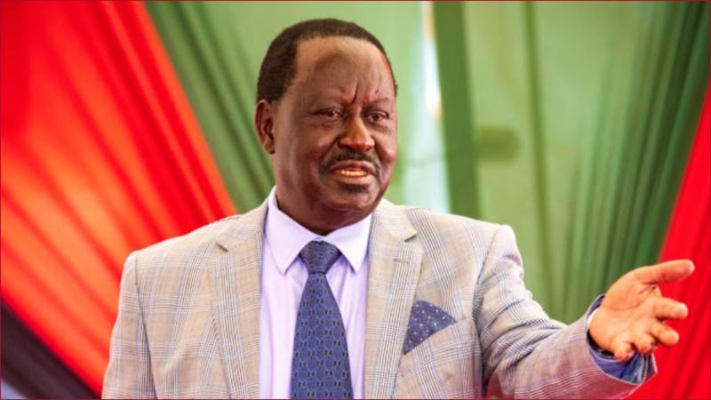 ODM leader Raila Odinga.